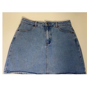 DENIM JEAN SKIRT